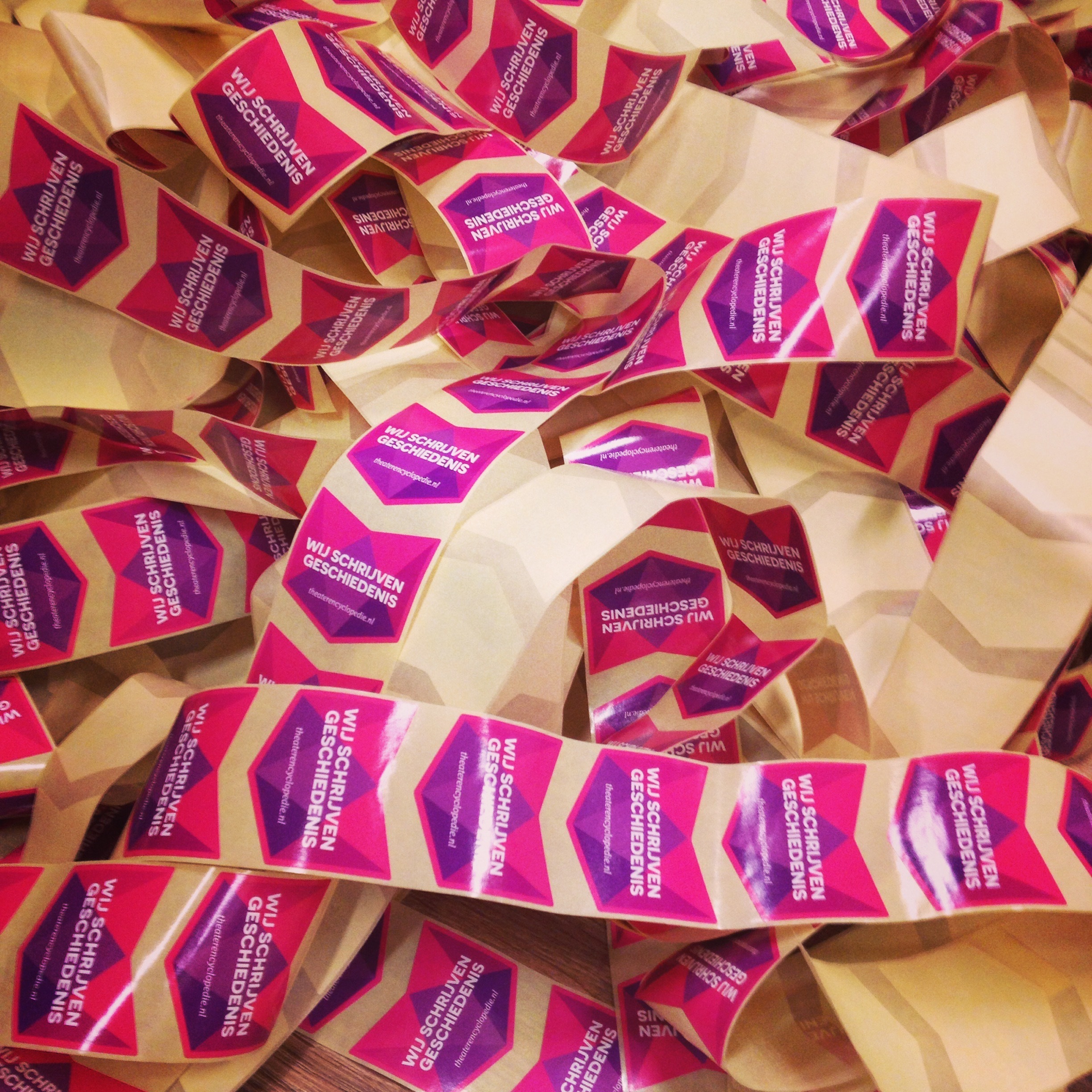 Image for Twintigduizend stickers...