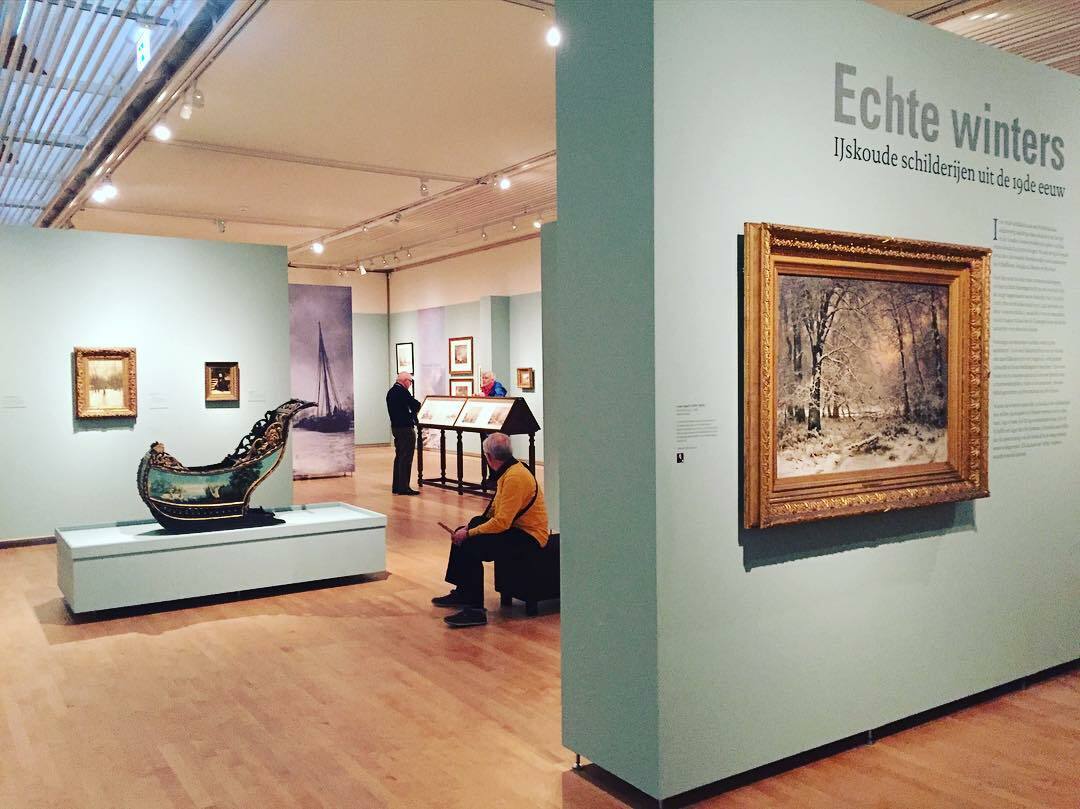 Image for Bijzonder mooie en frisse tentoonstelling 'Echte Winters' in @teylersmuseum.