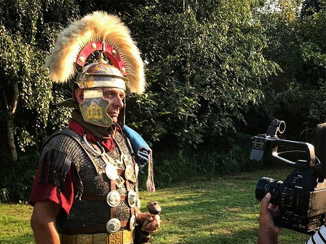 Image for De Romeinen komen! Met een spannende introfilm begint het basisonderwijs bij @rijksmuseumvanoudheden straks hun museumles.