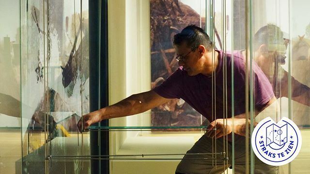 Image for Met maximaal 4 man per zaal wordt er druk geplakt, gemonteerd, geprojecteerd, geschoven en... gedanst in @rijksmuseumvanoudheden. De bouw nadert zijn einde, vanaf volgende week wordt de collectie geplaatst. #romeinenlangsderijn