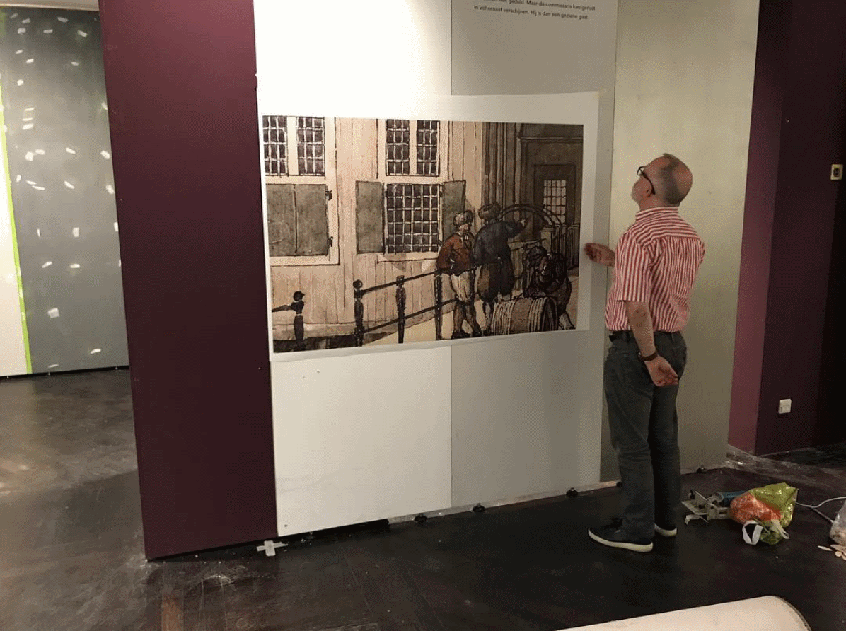 Image for De eerste print-test op zaal van het Stadsarchief