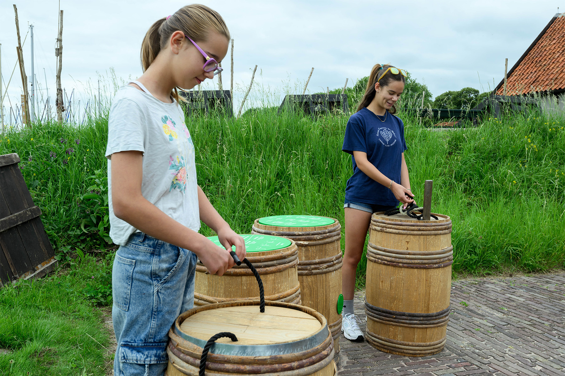 Image for In het Zuiderzeemuseum hebben we de Markerhaven verlevendigd met een interactief havenparcours.